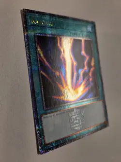 Raigeki RA03-EN083 Quarter Century Secret Rare Yugioh 1st Edition NM - Image 2