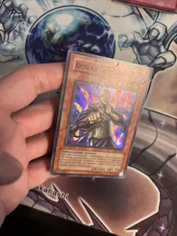 (21) Yugioh Kycoo the Ghost Destroyer LON-062 Super Rare 1st Ed MP - Image 5