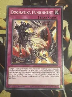 Yugioh: Dogmatika Punishment - ROTD-EN070 - Common - 1st Edition - NM - Image 1