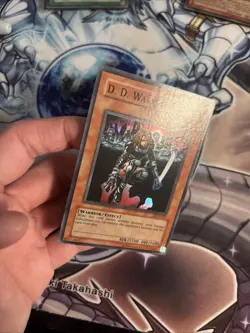 (21) Yugioh - D.D Warrior Lady Super Rare Unlimited Ed. DCR-027 MP - Image 3