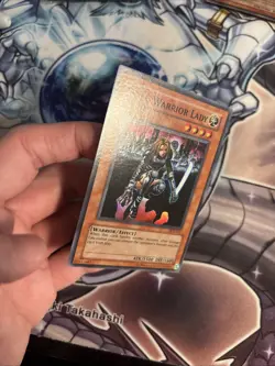 (21) Yugioh - D.D Warrior Lady Super Rare Unlimited Ed. DCR-027 MP - Image 5