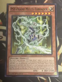 Yugioh: PSY-Frame Multi-Threader - MP17-EN143 - Common - 1st Edition - NM - Image 1