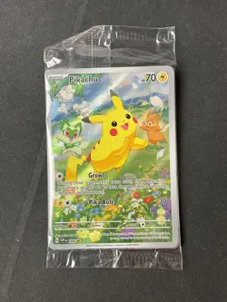 Pokemon TCG SV: Scarlet & Violet Promo Cards #088 Pikachu (SEALED) - Image 1