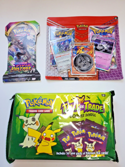 New Pokemon Game Cards Booster Packs - Trick or Trade Foil Cards Sword & Shield - Image 1