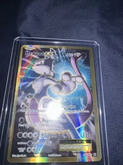 Pokemon TCG Mewtwo EX 103/108 Ultra Rare Holo Card Evolutions XY - Image 1