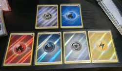 Pokemon TCG Textured Energy Lot Of 6 Cards 2023 Crown Zenith Near Mint - Image 1