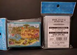 Pokemon Center Card Sleeves Deck Shield Connecting World (64 Sleeves) Sealed - Image 2