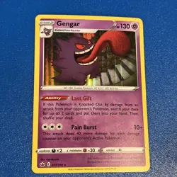Gengar 57/198 Chilling Reign Holo Rare Pokemon Card Pokemon TCG 057/198 - Image 1