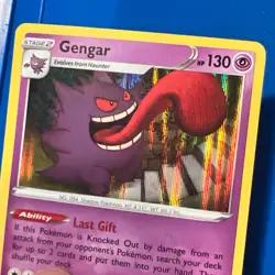 Gengar 57/198 Chilling Reign Holo Rare Pokemon Card Pokemon TCG 057/198 - Image 4