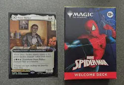 NYCC 2025 MTG Peter Parker / Amazing SPIDER-MAN PROMO Card Magic the Gathering - Image 2