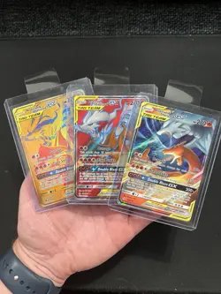 Tag Team Charizard Lot Pokemon Card Collection Holos Full Arts Top Loader Hits - Image 1