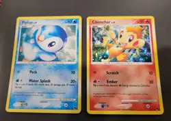Piplup 15/17 Chimchar 14/17 Pop Series 6 Promo Holo Pokemon Card - Image 1