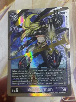 English Digimon Card Game BT6-112 Beelstarmon Double Diamond SEC - Image 1