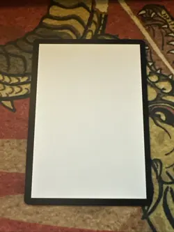 Mtg Magic Misprint Error Filler Card Blank Front Black Border - Image 1