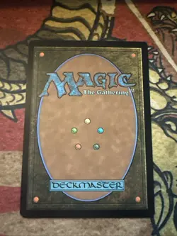 Mtg Magic Misprint Error Filler Card Blank Front Black Border - Image 2