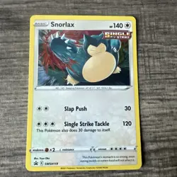 Snorlax SWSH119 SWSH: Sword & Shield Promo Cards Holo Pokemon TCG - Image 1
