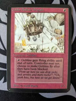 Goblin Balloon Brigade ~ Alpha [Near Mint][Magic MTG] - Image 1