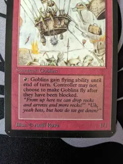 Goblin Balloon Brigade ~ Alpha [Near Mint][Magic MTG] - Image 3