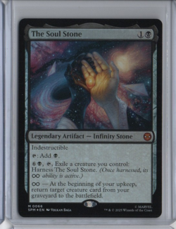 The Soul Stone Foil MTG Spider-Man Magic the Gathering M Mythic 0066 0066 SPM - Image 1