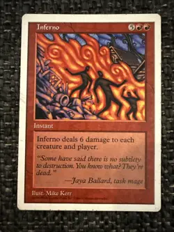 Inferno MTG Core Set 5th Edition Regular - Image 1