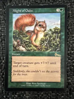 Might of Oaks Urza's Legacy Regular - Image 1