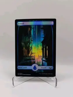 ISLAND FOIL - SNC 274 - NM Never Played - MTG Magic - Image 1