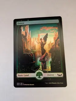 FULL ART FOIL Forest (280) Streets of New Capenna Foil - Image 1