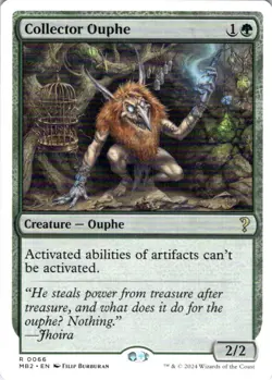 MTG Collector Ouphe (White Border) (66) | NM | Mystery Booster 2 {MB2} - Image 1