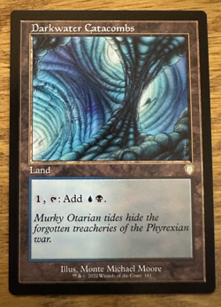 MTG Brothers War Commander, Darkwater Catacombs - Image 1
