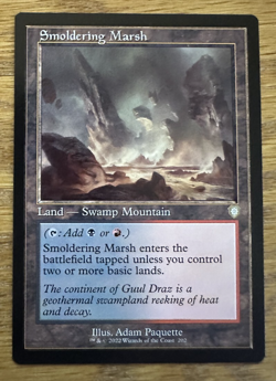 MTG Brothers War Commander, Smoldering Marsh - Image 1