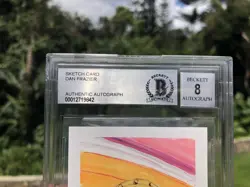 MOX JET, ARTIST PAINTING / PROOF, MAGIC MTG, POWER 9, DAN FRAZIER, BAS 8! - Image 3