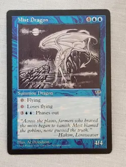 NM Mist Dragon Mirage MTG Magic the Gathering - Image 1