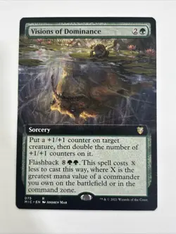 Visions of Dominance (Extended Art) Commander: Innistrad: Midnight Hunt 75 Near - Image 1