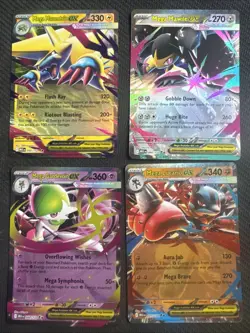 Pokemon Mega Evolution EX lot: Mega Gardevoir/Lucario/manetric - Image 1