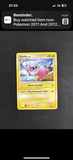 Pokemon TCG Ampharos & Flaffy Bundle 3 Cards Holo/non Holo Private Listing Only - Image 5