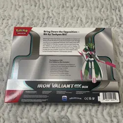 POKEMON TCG IRON VALIANT ex BOX SET FACTORY SEALED NEW IN HAND 🔥 - Image 3