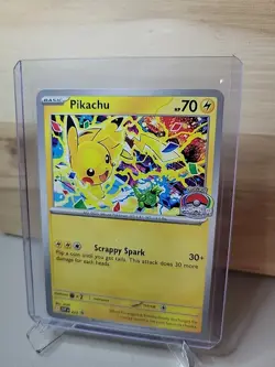 Pikachu Promo - 2025 World Championships - SVP EN 225 Pokemon Worlds *New* - Image 1
