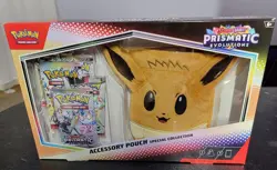 Pokemon TCG: Prismatic Evolutions Accessory Pouch Special Collection Box - Image 1