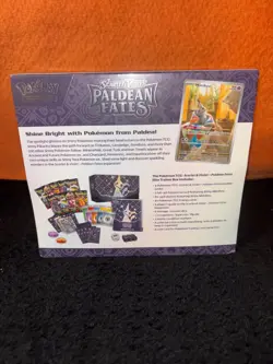 Pokemon Paldean Fates ETB Elite Trainer Box New Sealed+ Paldean Tins2 + mystery - Image 4