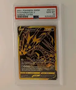 💎PSA 10 GEM MINT 2021 Pokemon Shining Fates ETERNATUS V SV121 Full Art - Image 3