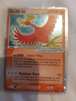 Pokemon 2006 Pop Series 3 Ho-Oh Ex 17/17 Played Condition - Image 1