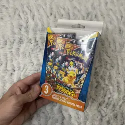 Pokemon TCG Surging Sparks 3 Booster Pack Box SEALED IN HAND 🔥 - Image 2