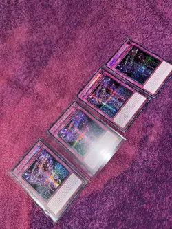 Yugioh Card Lot Transaction Rollback MP24 Tin Secret Rare Dueling Mirrors NM x4 - Image 1