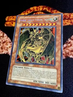 🔥YUGIOH • HAMON, LORD OF STRIKING THUNDER • SECRET RARE • CT03-EN006 • NM🔥 - Image 3
