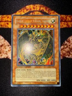 🔥YUGIOH • HAMON, LORD OF STRIKING THUNDER • SECRET RARE • CT03-EN006 • NM🔥 - Image 5