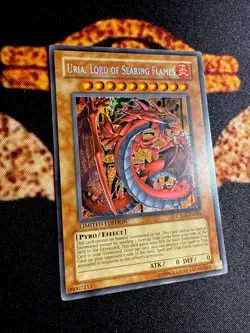 YUGIOH • URIA, LORD OF SEARING FLAMES • SECRET RARE • CT03-EN005 • LIMITED • NM - Image 4