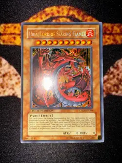 YUGIOH • URIA, LORD OF SEARING FLAMES • SECRET RARE • CT03-EN005 • LIMITED • NM - Image 5