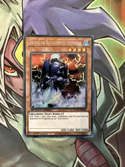 SGX1-END05 Dekoichi The Battlechanted Locomotive Secret 1st Edition NM Yugioh - Image 1