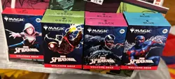 Magic: The Gathering Spider-Man Welcome Deck 5 Colors SEALED Plus Promo Card - Image 2