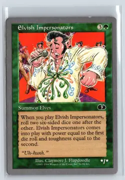 (2x) ELVISH IMPERSONATORS - MTG Magic the Gathering Card - Unglued - Common - Image 1